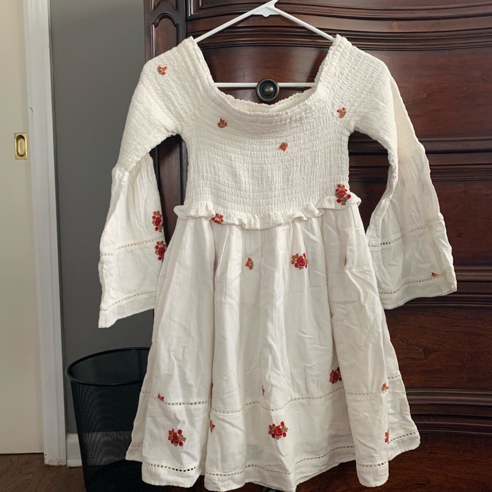 Free People off the shoulder white dress